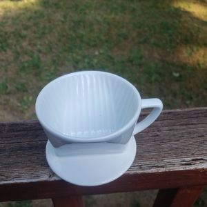 Small Ceramic Coffee Pour-Over